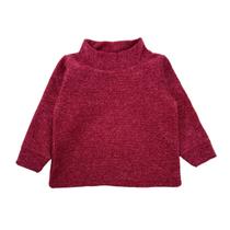 Blusa Gola Alta Manga Longa Boucle Infantil Peluciad
