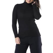 Blusa Gola Alta Preta KPR 80036 Ribana Blusa Gola Alta Preta KPR 80036 Ribana