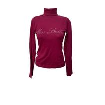 Blusa Gola Alta Rosa Missbella Blusa Gola Alta Rosa Missbella