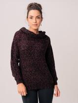 Blusa Gola Boba Daiane Bordo