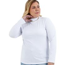 Blusa Gola Cacharrel Básica Térmica c/Pelucia Plus Size Feminina 510.C2