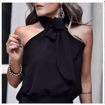 Blusa Gola de Amarrar - Estilo Casual e Elegante