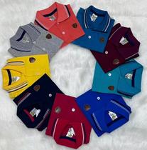 Blusa gola polo infantil Blusa gola polo infantil