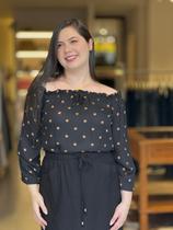 Blusa grace crepe secia