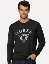 Blusa Guess Masculina Tricot Pullover Triangulo Preta Tamanho:S/P