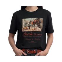 Blusa Hering Algodão Meia Manga 4Hbd Preto Blusa Hering Algodão Meia Manga 4Hbd Preto