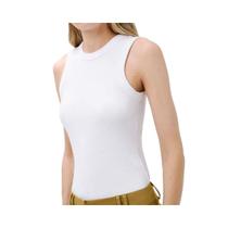 Blusa Hering De Malha Sem Manga 4Al6 Branca Blusa Hering De Malha Sem Manga 4Al6 Branca