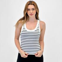 Blusa Hering Regata Listrada Feminina Blusa Hering Regata Listrada Feminina