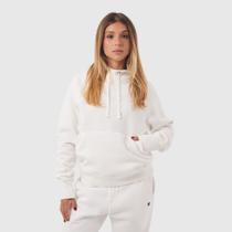 Blusa hoodie raglan wmns mini script tonal emb Blusa hoodie raglan wmns mini script tonal emb