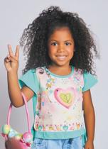 Blusa infantil Alphabeto - Balé das cores Blusa infantil Alphabeto - Balé das cores