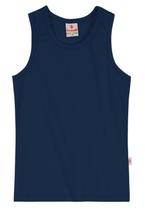 Blusa infantil azul menina cotton brandili Blusa infantil azul menina cotton brandili