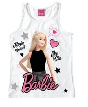 Blusa Infantil Barbie Branca - Malwee