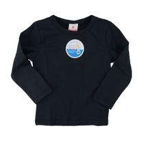 Blusa Infantil Brandili Térmica Preta - 801480 Blusa Infantil Brandili Térmica Preta - 801480