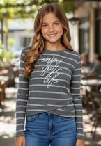 BLUSA INFANTIL C/ TRANSPASSE STRIP RIP Nº 4 AO 8 TRICK NICK BLUSA INFANTIL C/ TRANSPASSE STRIP RIP Nº 4 AO 8 TRICK NICK