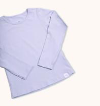 Blusa Infantil Cotton Manga longa - Púrpura - Bugbee
