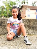 Blusa infantil de malha 6 ao 10 anos