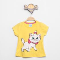 Blusa Infantil Disney Marie Feminina