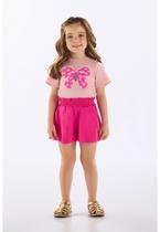 Blusa Infantil em Algodão com Strass Up Baby Blusa Infantil em Algodão com Strass Up Baby
