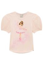 Blusa Infantil em Cotton Bailarina Princess by Infanti