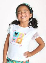 Blusa infantil feminina Blusa infantil feminina