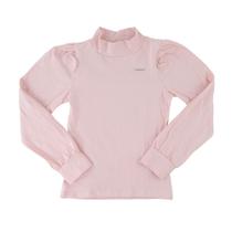 Blusa Infantil Feminina Carinhoso ML Rosa - 100010