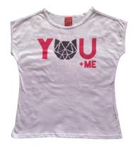 Blusa Infantil Feminina em Meia Malha Kyly