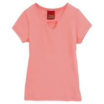 Blusa Infantil Feminina Manga Curta 108212 Kyly