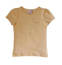 Blusa Infantil Feminina Manga Curta Carinhoso