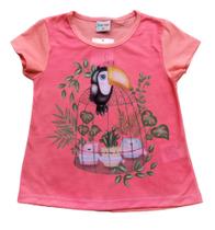 Blusa Infantil Feminina MC Forfun