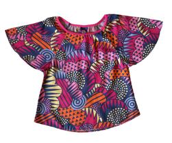 Blusa Infantil Feminina MC Pipa Blusa Infantil Feminina MC Pipa