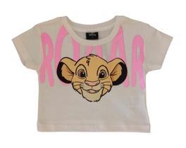 Blusa Infantil Feminina MC Rei Leão Fakini