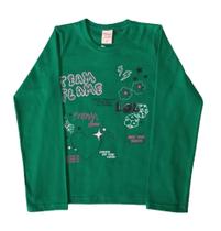 Blusa Infantil Feminina ML Brincar é Arte