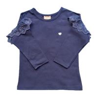 Blusa Infantil Feminina ML Milon
