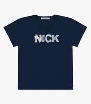 Blusa Infantil Feminina Trick Nick Azul