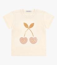 Blusa Infantil Feminina Trick Nick Bege