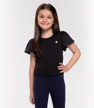 Blusa Infantil Feminina Trick Nick Preto