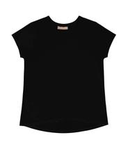 Blusa Infantil Feminina Viscotorcion Trick Nick Preto