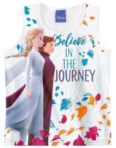 Blusa Infantil Frozen Branca - Malwee