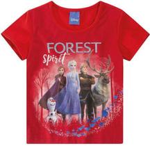 Blusa Infantil Frozen Vermelha - Malwee