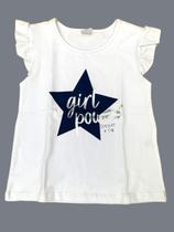 Blusa Infantil Girl Power Menina