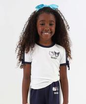 Blusa Infantil Hello Kitty Tam 4 a 10 Off White-16017