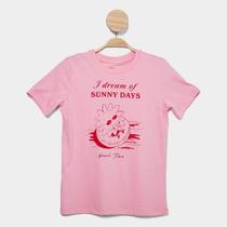 Blusa Infantil Hering Estampada Meia Malha Feminina Blusa Infantil Hering Estampada Meia Malha Feminina