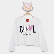 Blusa Infantil Kyly Cropped Menina