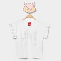 Blusa Infantil Kyly Love Menina