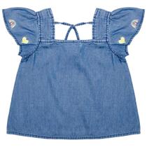 Blusa Infantil Look Jeans Bata Jeans