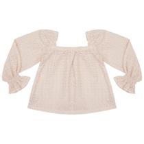 Blusa Infantil Look Jeans Bata Rosa