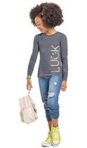 Blusa Infantil M/L Kyly 207977 Blusa Infantil M/L Kyly 207977