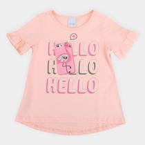 Blusa Infantil Malwee Estampada Glitter Feminina