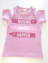 Blusa Infantil Manga Curta, Magic - Gueda