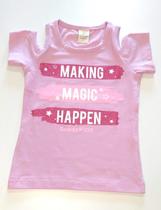 Blusa Infantil Manga Curta, Magic - Gueda